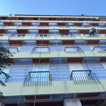 Cubo alpinismo - Almada - Construção Civil