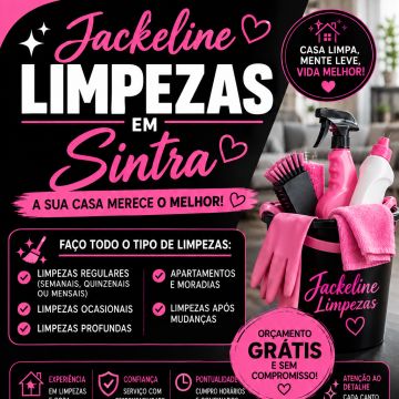 Jackeline Limpeza Profunda - Sintra - Deep or Spring Cleaning