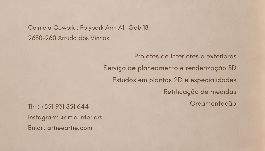 Inês Afonso - Arruda dos Vinhos - Interior Design