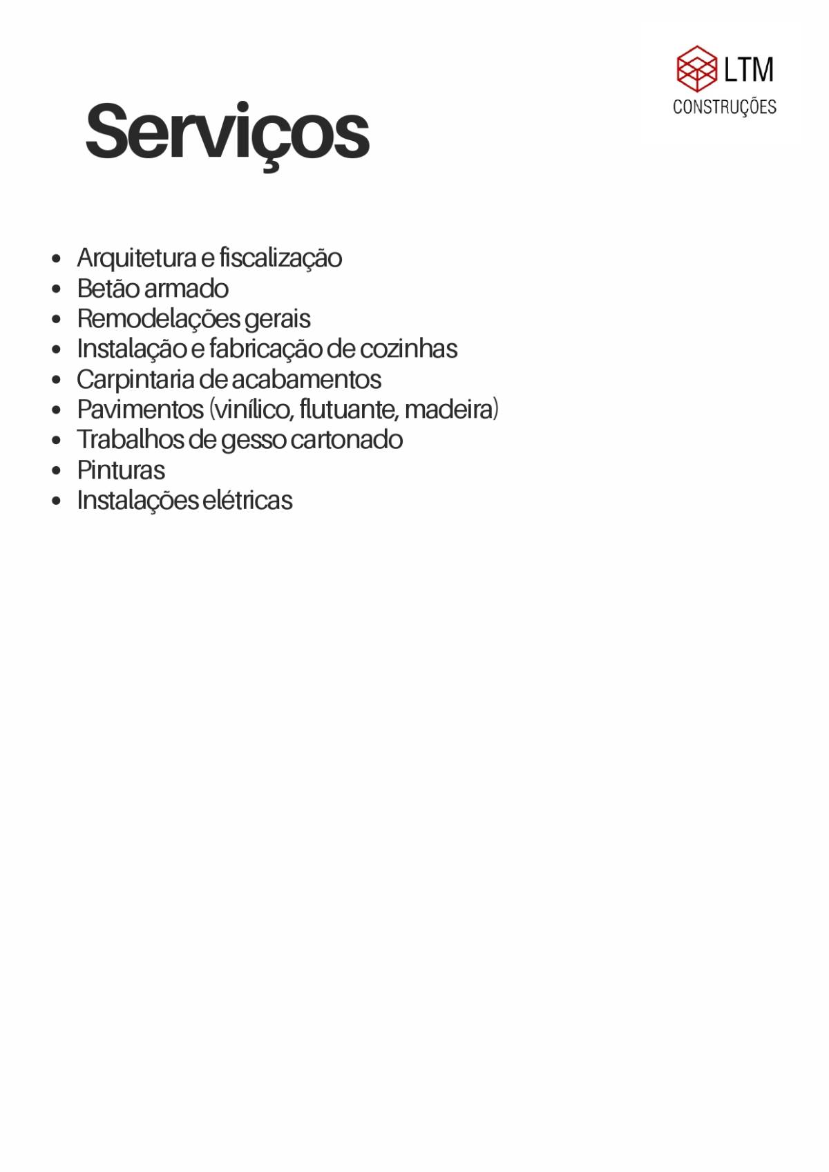 Ltm Construções - Gondomar - Innenwand einbauen