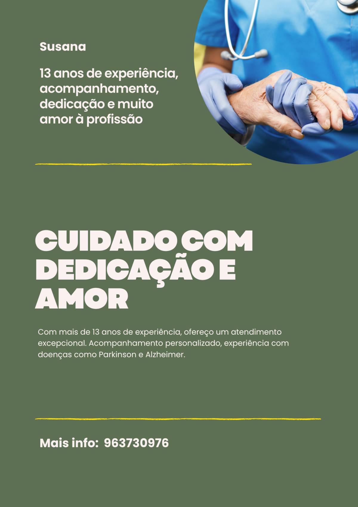 Susana - Sintra - Home Care Support
