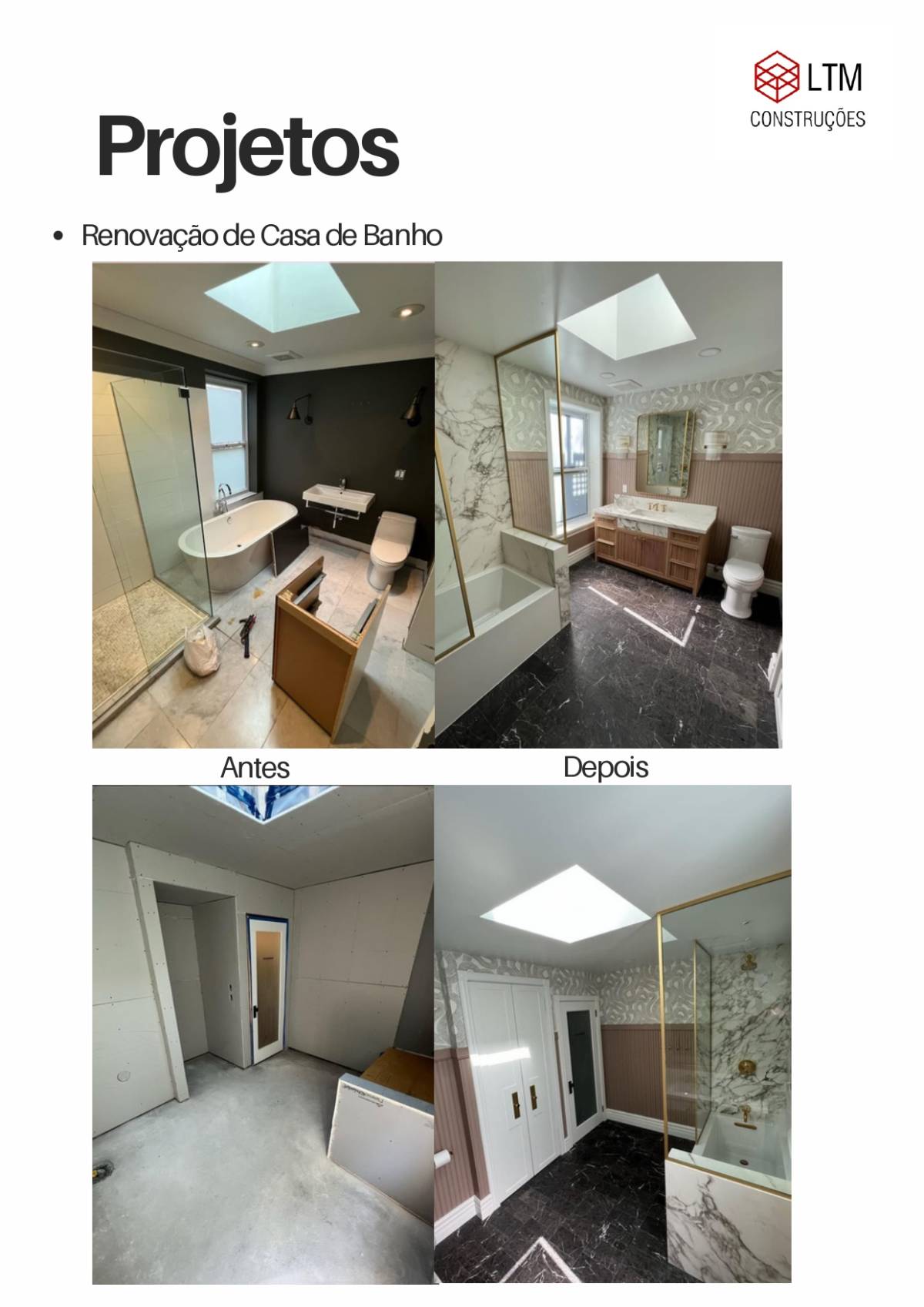 Ltm Construções - Gondomar - Badsanierung