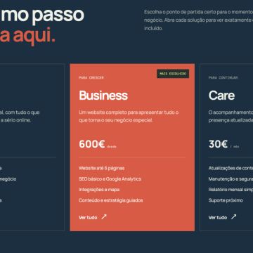 BÚSSOLA - Sintra - Web Design