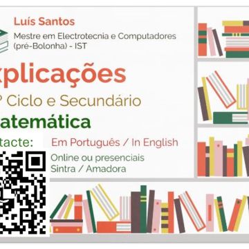 Luis Santos - Sintra - Explicações de Matemática do 2º Ciclo
