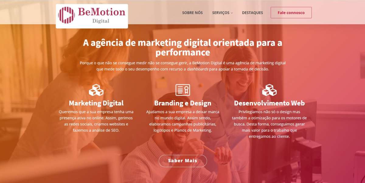 BeMotion Digital - Coimbra - Análise Estatística