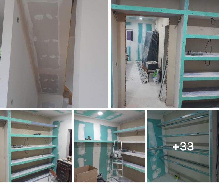 Tdm pladur tetos e divisórias - Seixal - Remodelação de Cozinhas