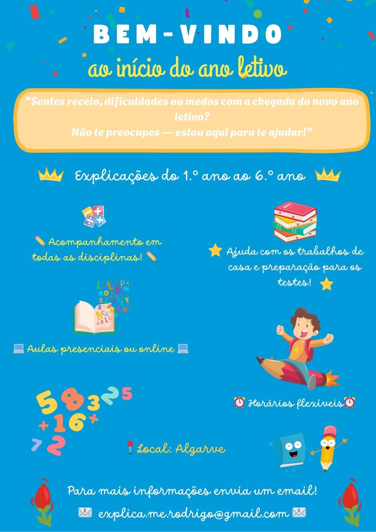 Explica-me Rodrigo - Lagoa - Explicações de Inglês