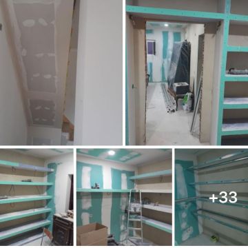 Tdm pladur tetos e divisórias - Seixal - Remodelação de Cozinhas