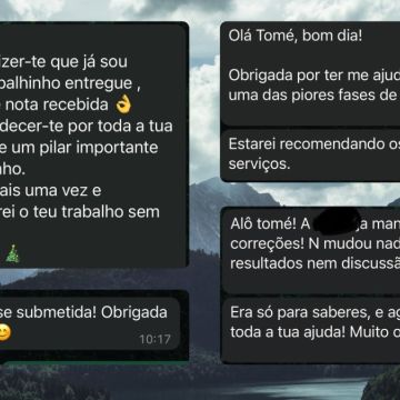 Tomé Nazaré - Sintra - Tutorías de estadística