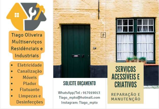 Tiago Oliveira Multiserviços Residenciais - Oliveira do Bairro - Reparação ou Manutenção de Canalização Exterior