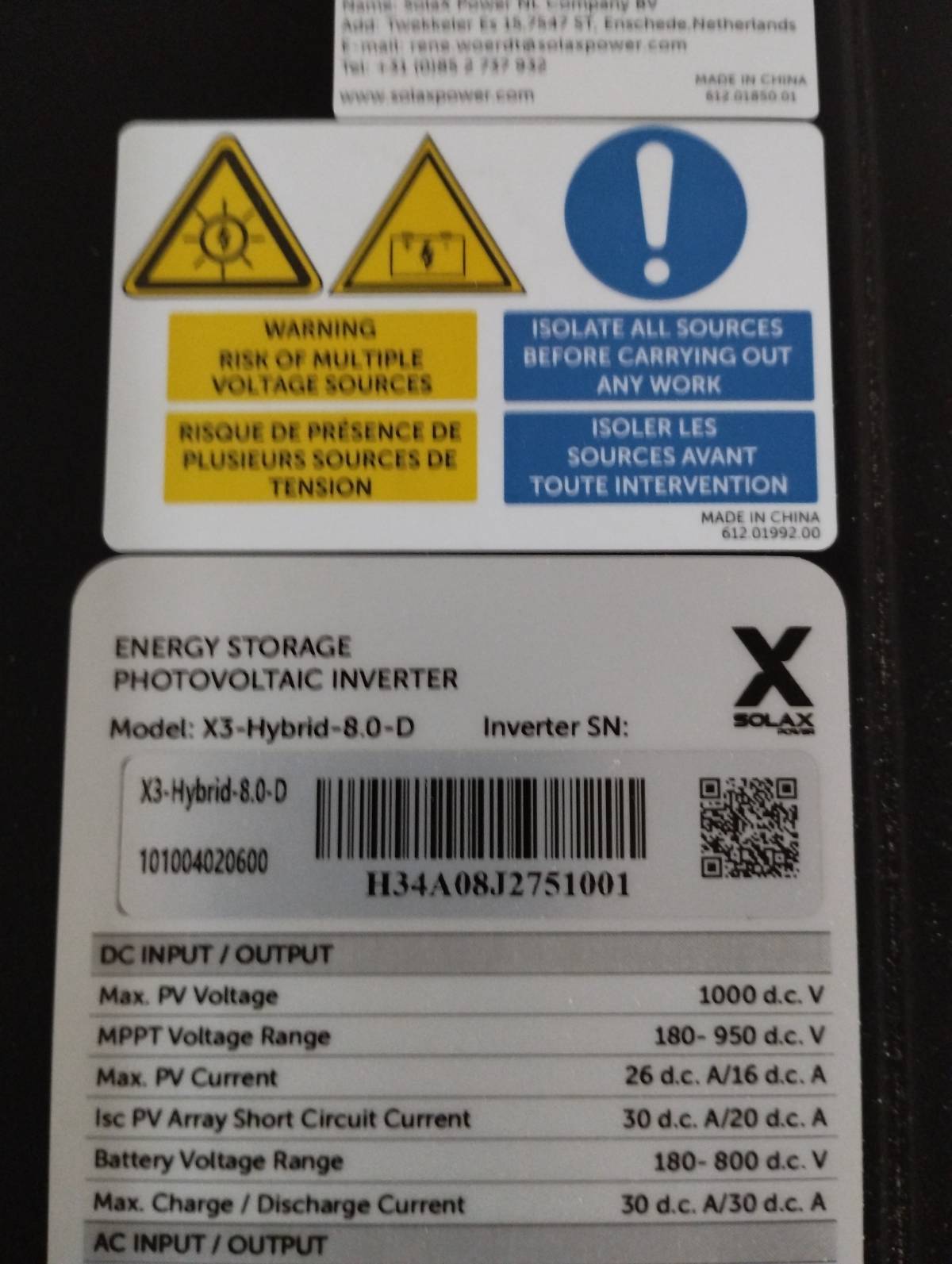CSL Energy - Viana do Castelo - Generator Repair
