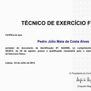 Pedro J. Alves - Almada - Treino de TRX