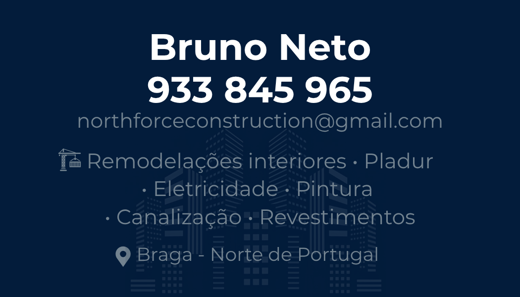 NorthForceConstruction - Guimarães - Remodelação de Cozinhas