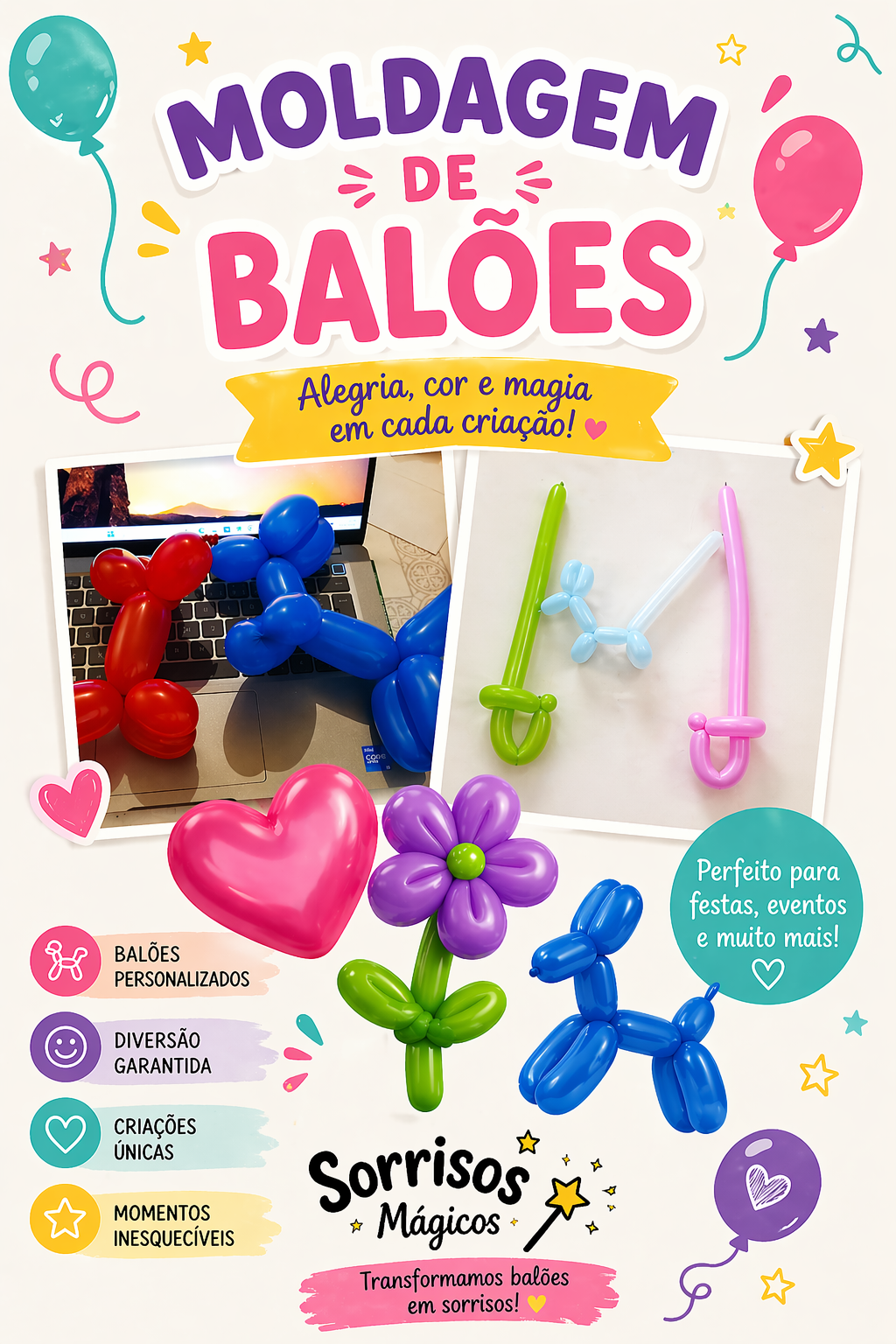 Sorrisos mágicos - Barcelos - Maskottchen (Animateur)