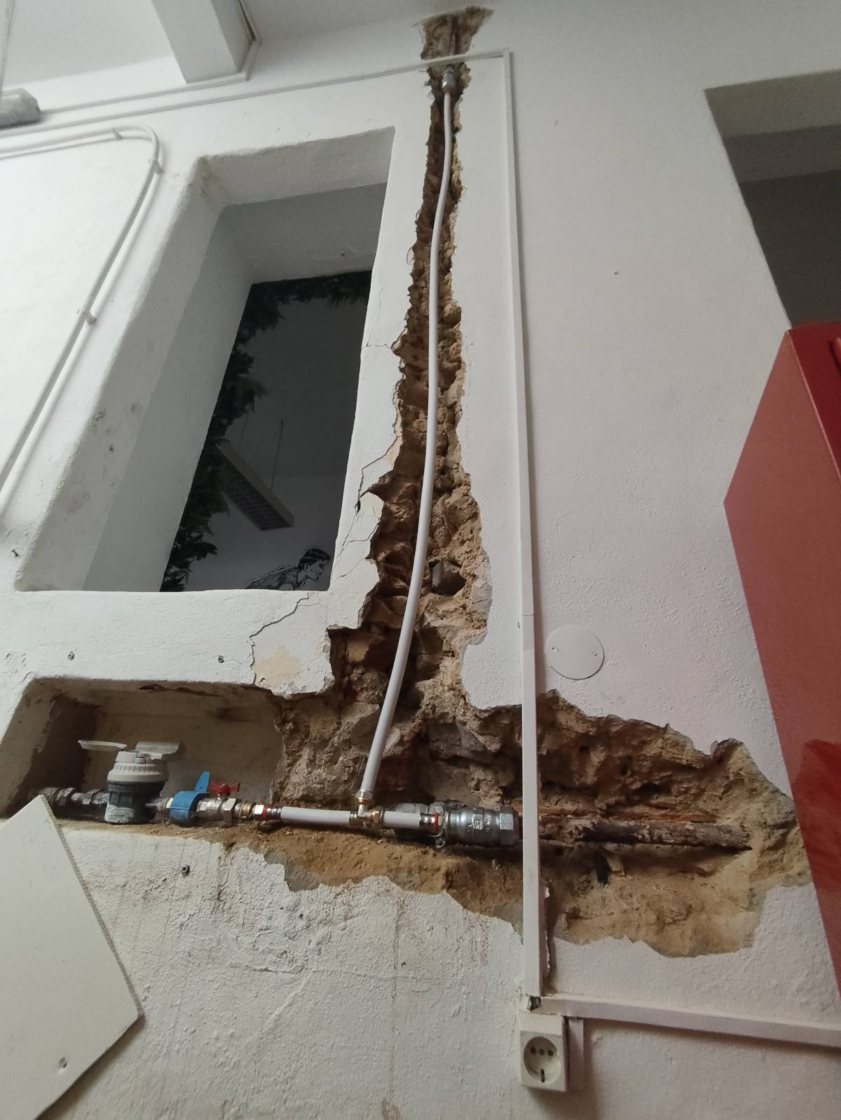Manuel Ortiz - Olhão - Adición de pared interior