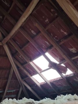 Techador para la instalación o reemplazo de tejados