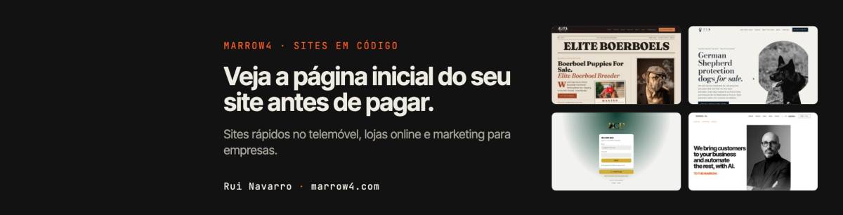 Rui Navarro · Marrow4 - Alenquer - Desarrollador de aplicaciones para iOS