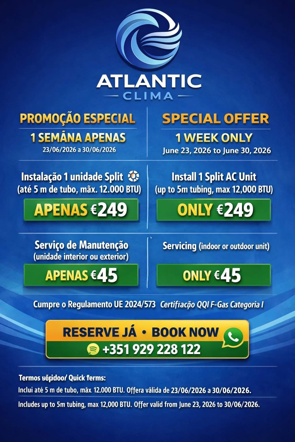 Atlantic Clima services - Guimarães - Cabinet Refacing