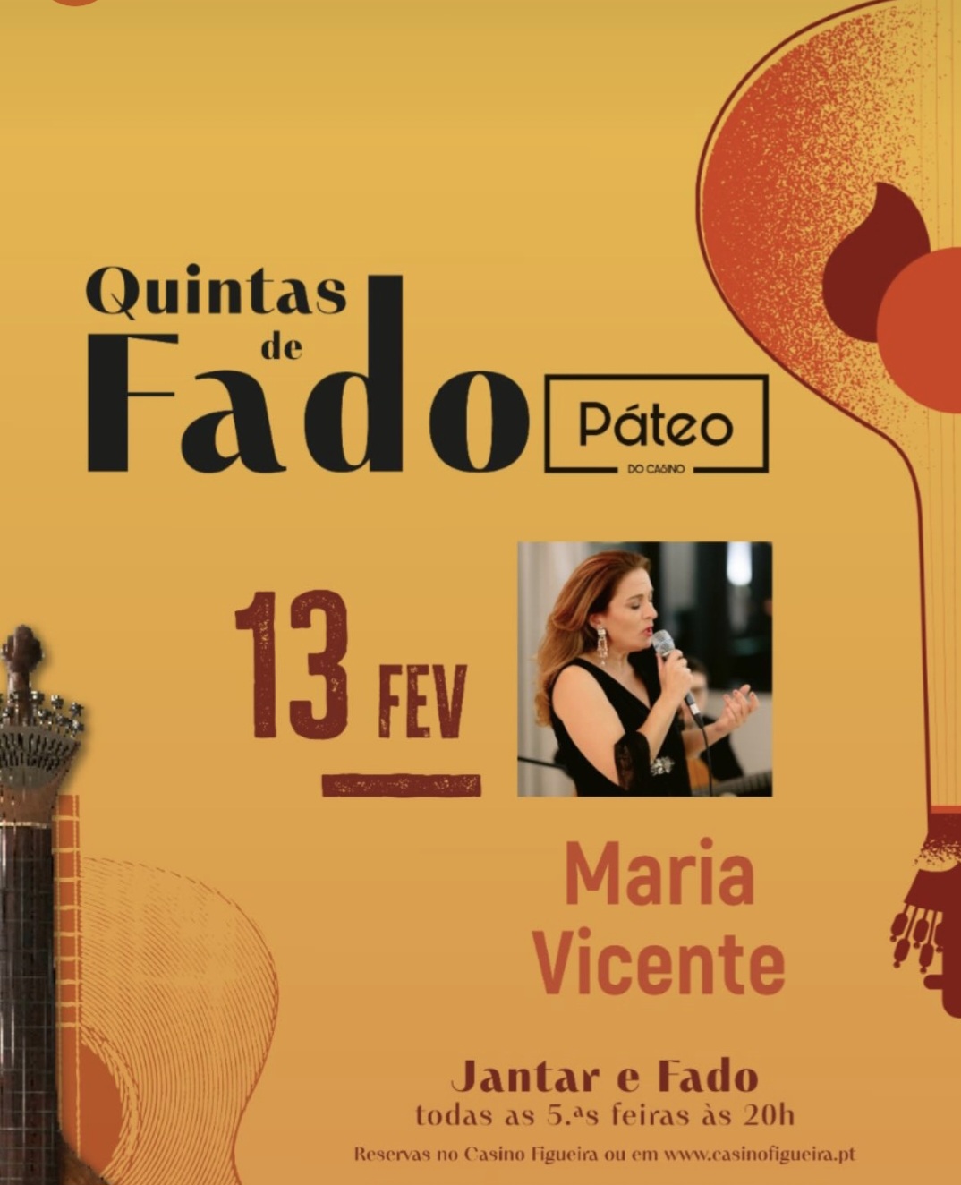 Maria Vicente | Fadista - Lisboa - Entretenimento com Banda Musical