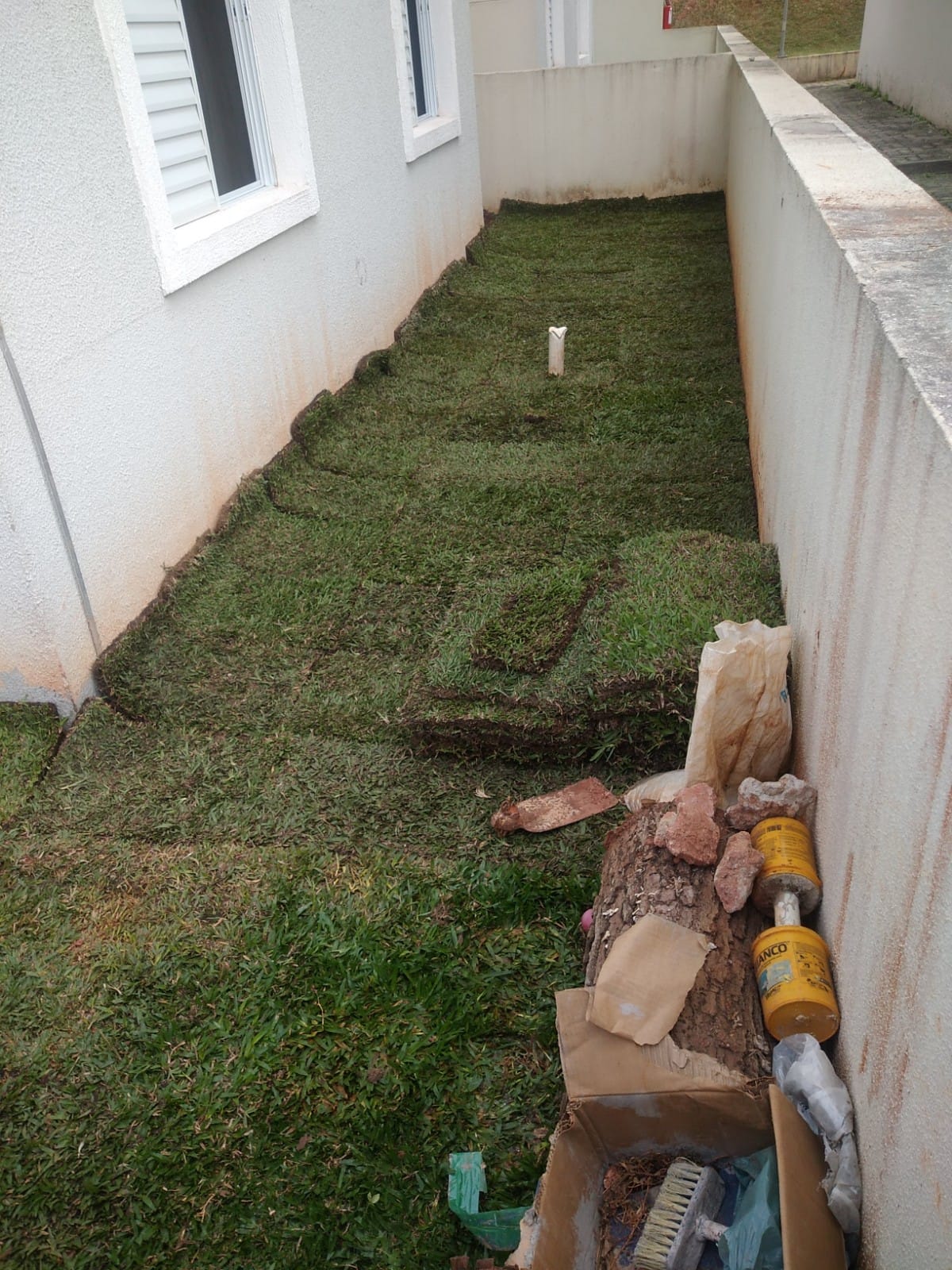 Manoelito Santos - Almada - Construção de Terraço