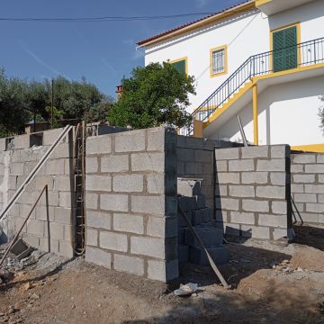AConstruções - Pedrógão Grande - Interior Wall Addition