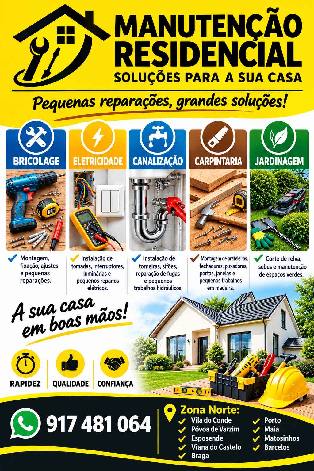 Manutenção Residencial - Vila do Conde - Schrank umbauen