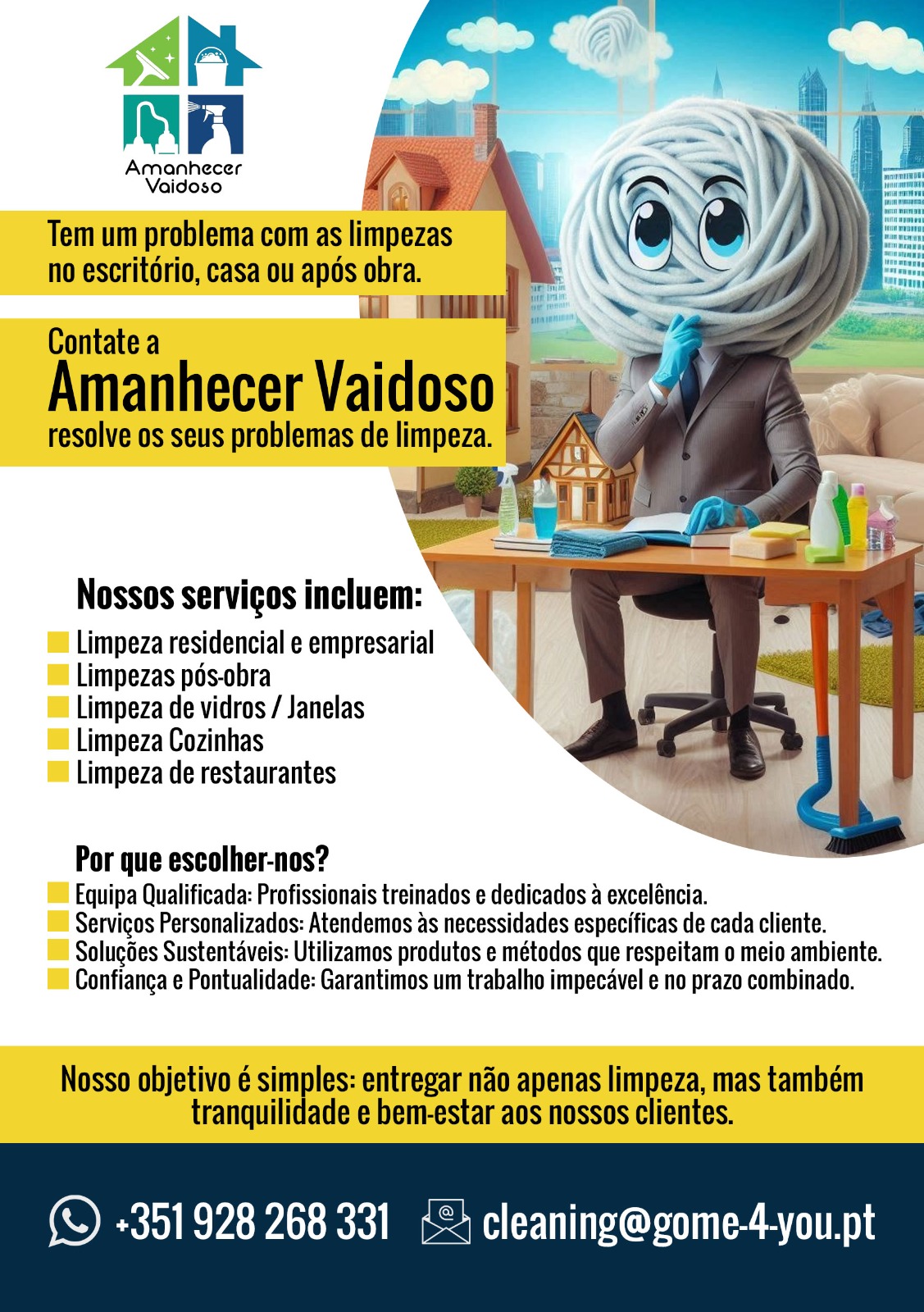 Amanhecer Vaidoso - Odivelas - Limpeza de Persianas