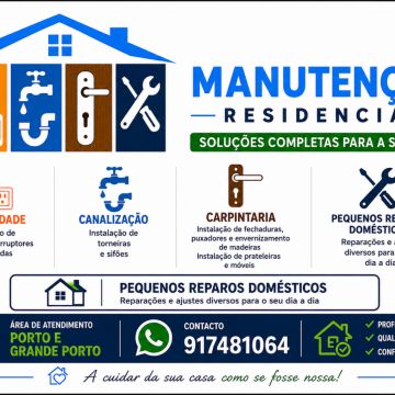 Manutenção Residencial - Vila do Conde - Klempnerarbeiten