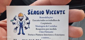 Sérgio Vicente - Barreiro - Colocação de Rodapés