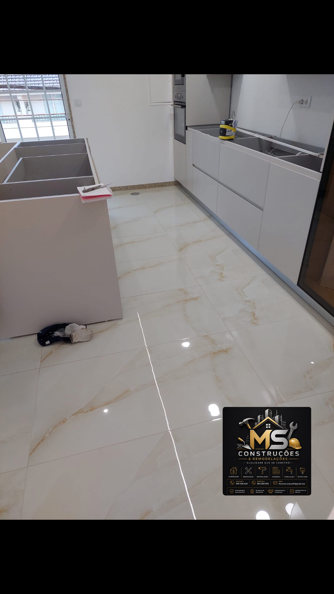 MS construções - Palmela - Instalação de Escadas