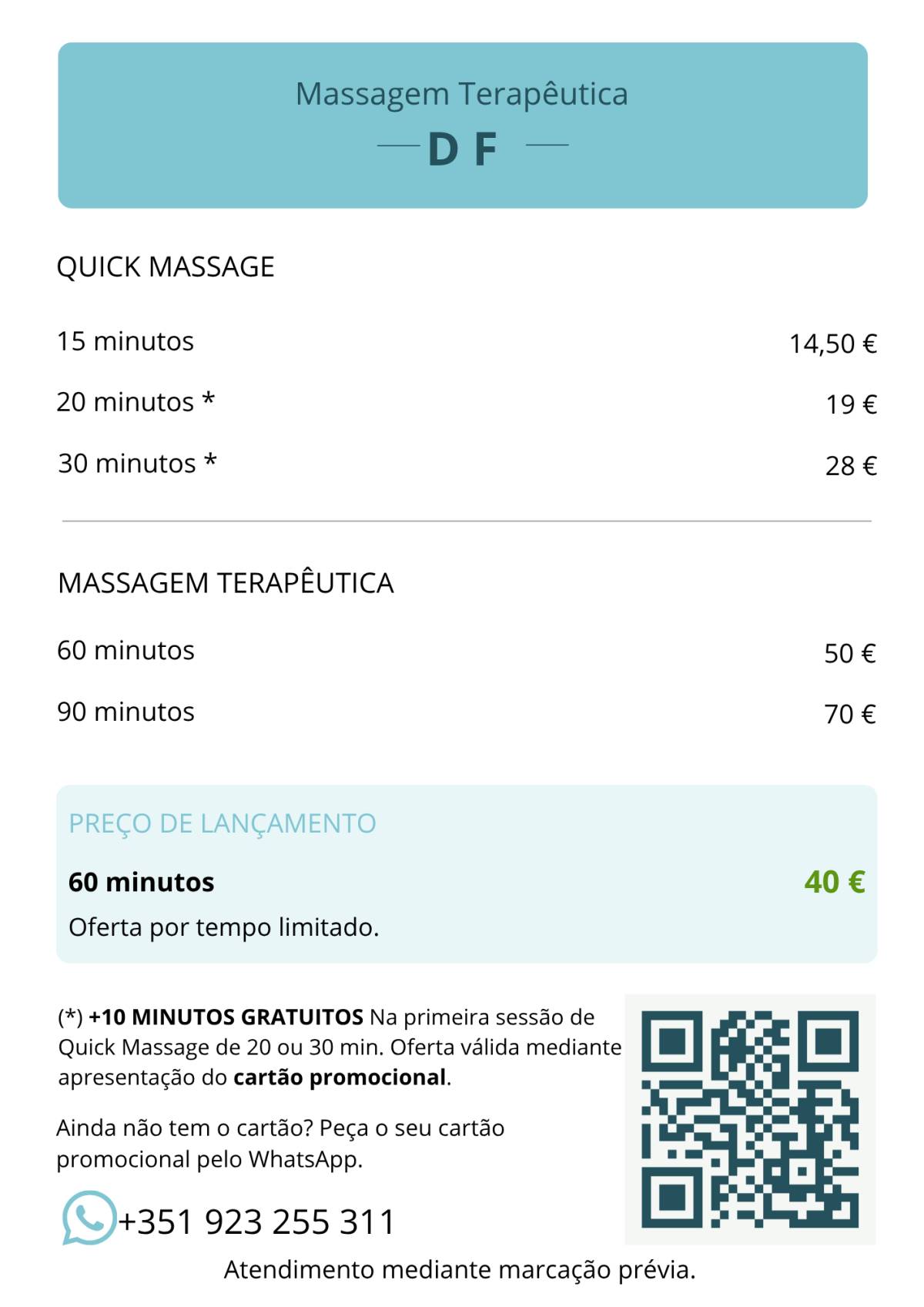 Massagem Terapêutica DF - Loures - Masaje deportivo