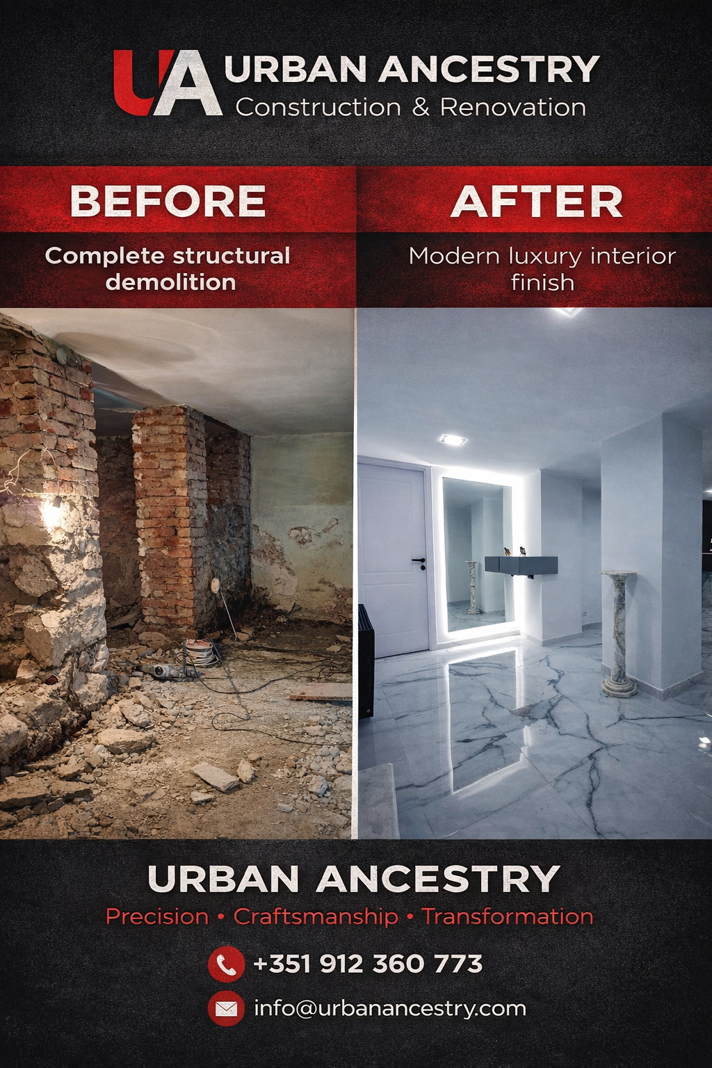 Urbanancestry Construction Renovation - Ponta Delgada - Instalação de Pavimento em Pedra ou Ladrilho