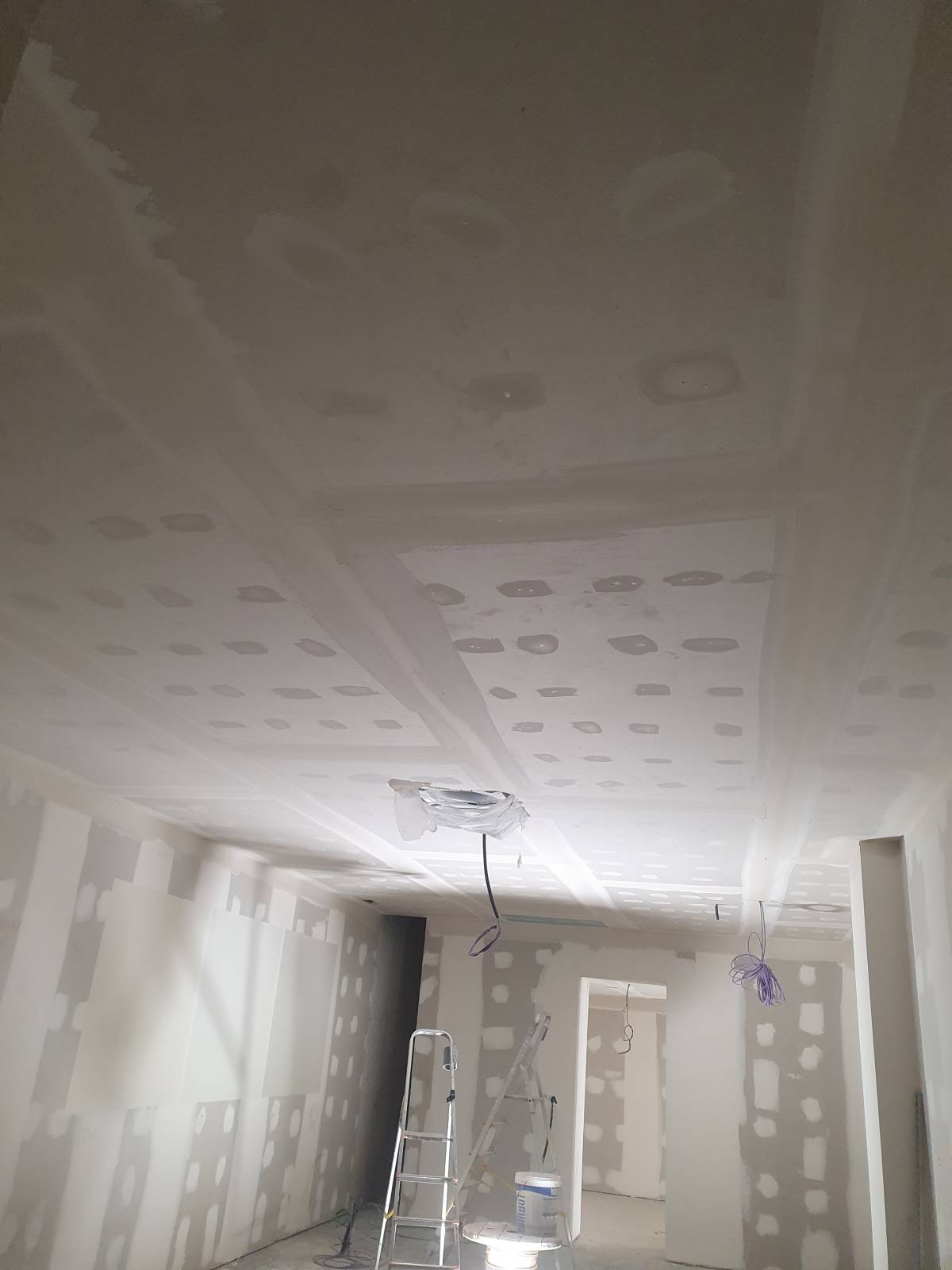 Castro solutions remodelações. - Santa Maria da Feira - Réparation et texturage de cloisons en plaques de plâtre