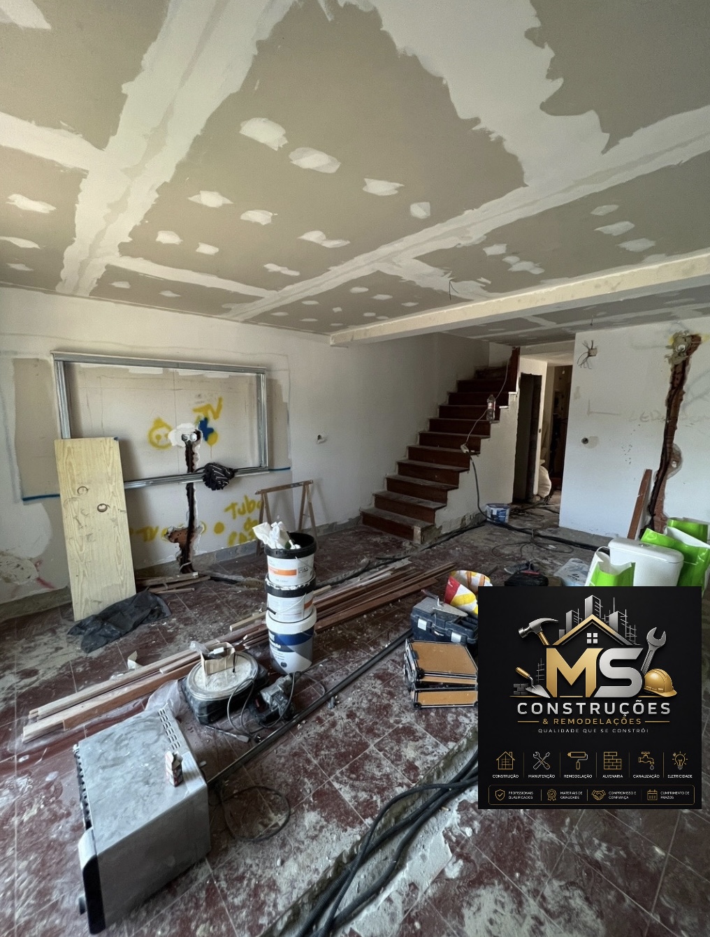 MS construções - Palmela - Isolamento Interior