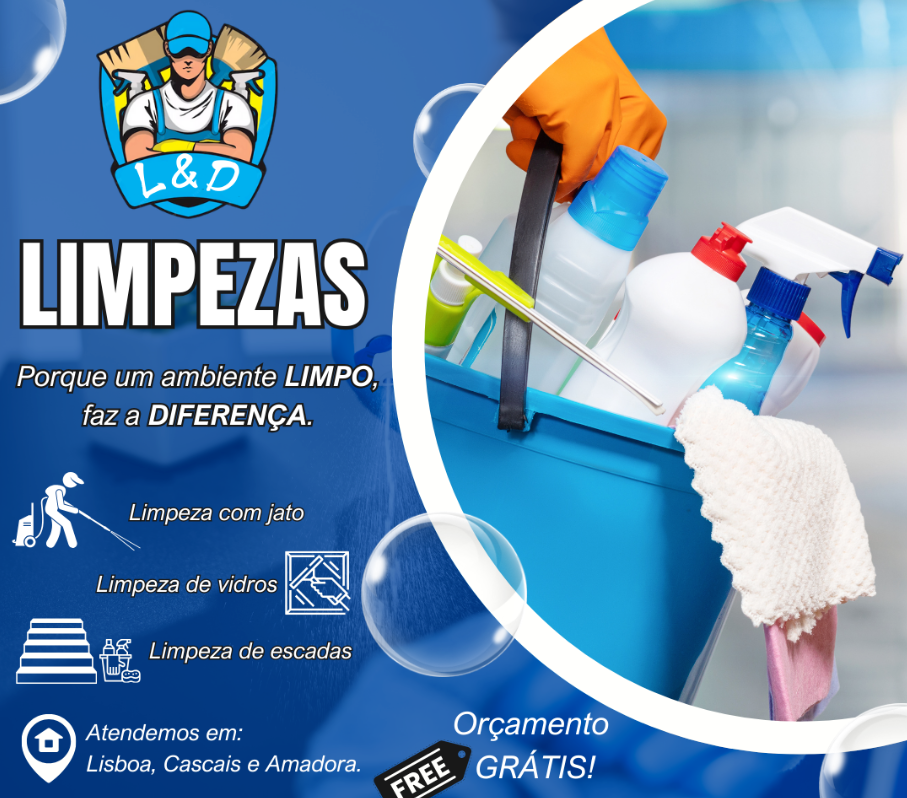 L & D Limpezas - Amadora - Reinigung der Wohnung