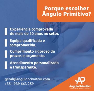 Ângulo Primitivo - Tomar - Instalación o reemplazo de tejados