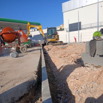 Lustosa terplan - Almada - Corte de Betão