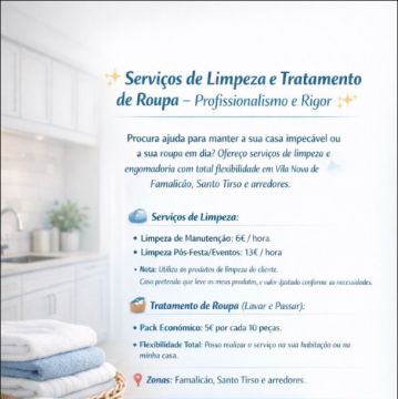 Diana - Santo Tirso - Limpieza de primavera