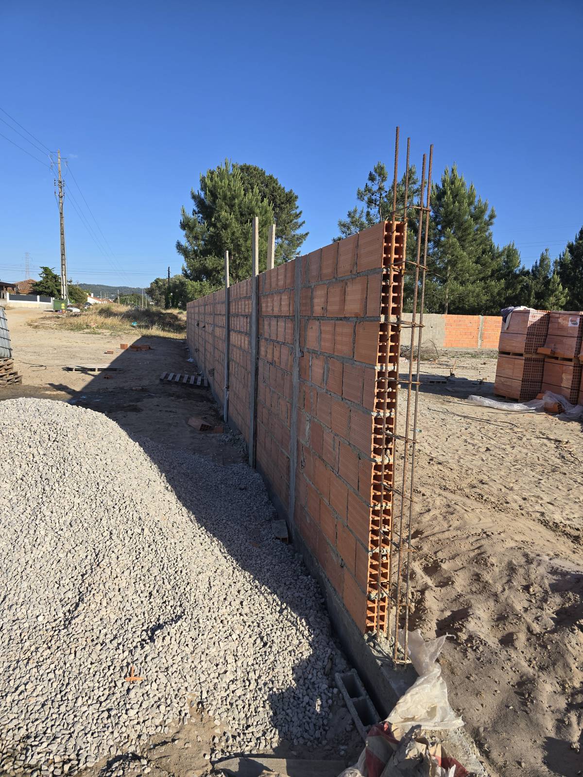 Andrade construções Unipessoal LDA - Palmela - Corte de hormigón