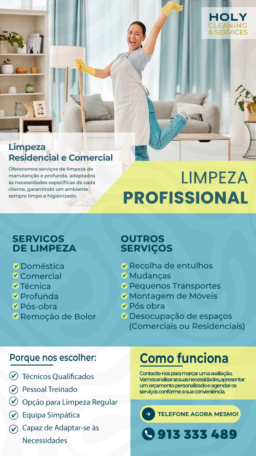 Holy Cleaning & Services - Loures - Window Blinds Cleaning