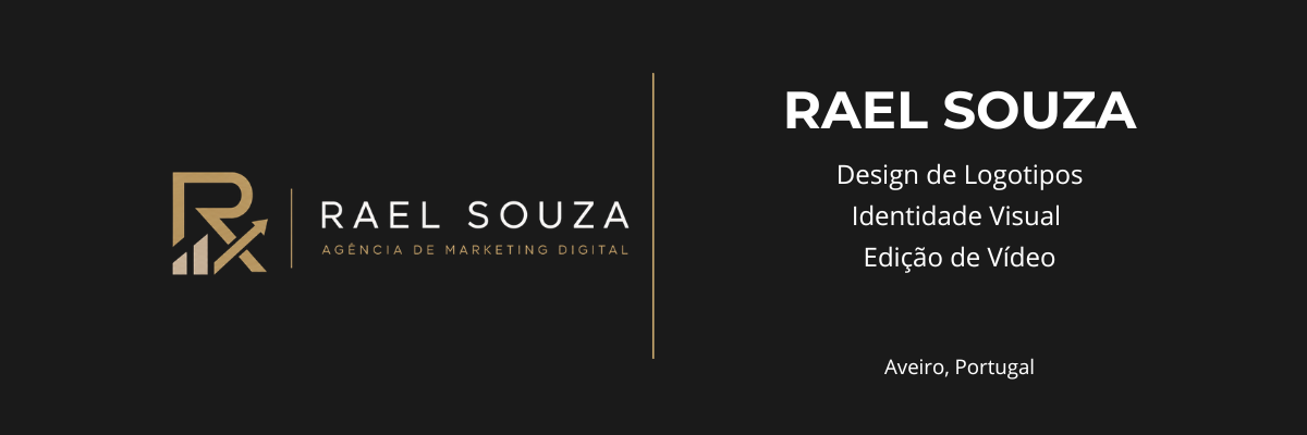 Israel Souza | Designer de Logotipos & Identidade Visual | Marcas que Impressionam - Águeda - Designer Gráfico