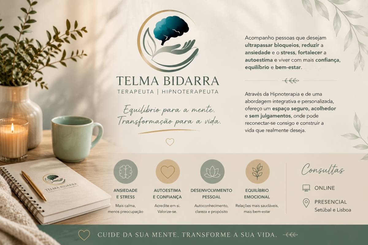 Telma Bidarra Terapeuta - Seixal - Hypnotherapy