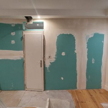Tg Prime Remodelação - Almada - Construction de mur intérieur