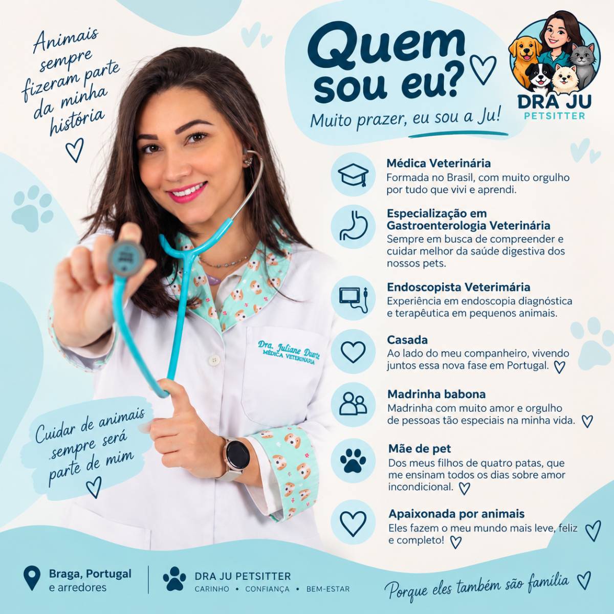 Dra Ju Petsitter - Braga - Pet Sitting