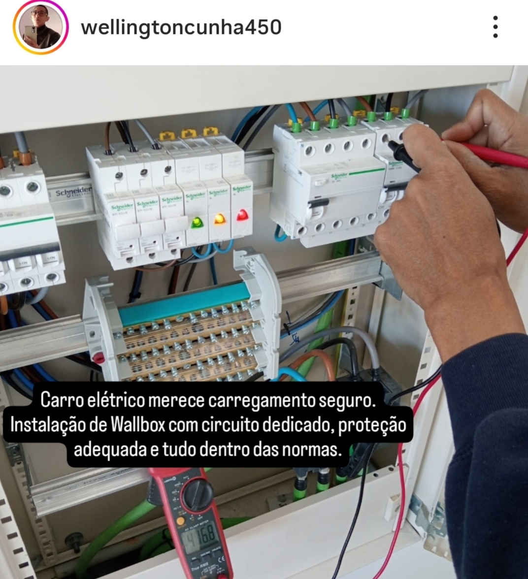 Wellington Tec.Eletricista - Valongo - Fiação