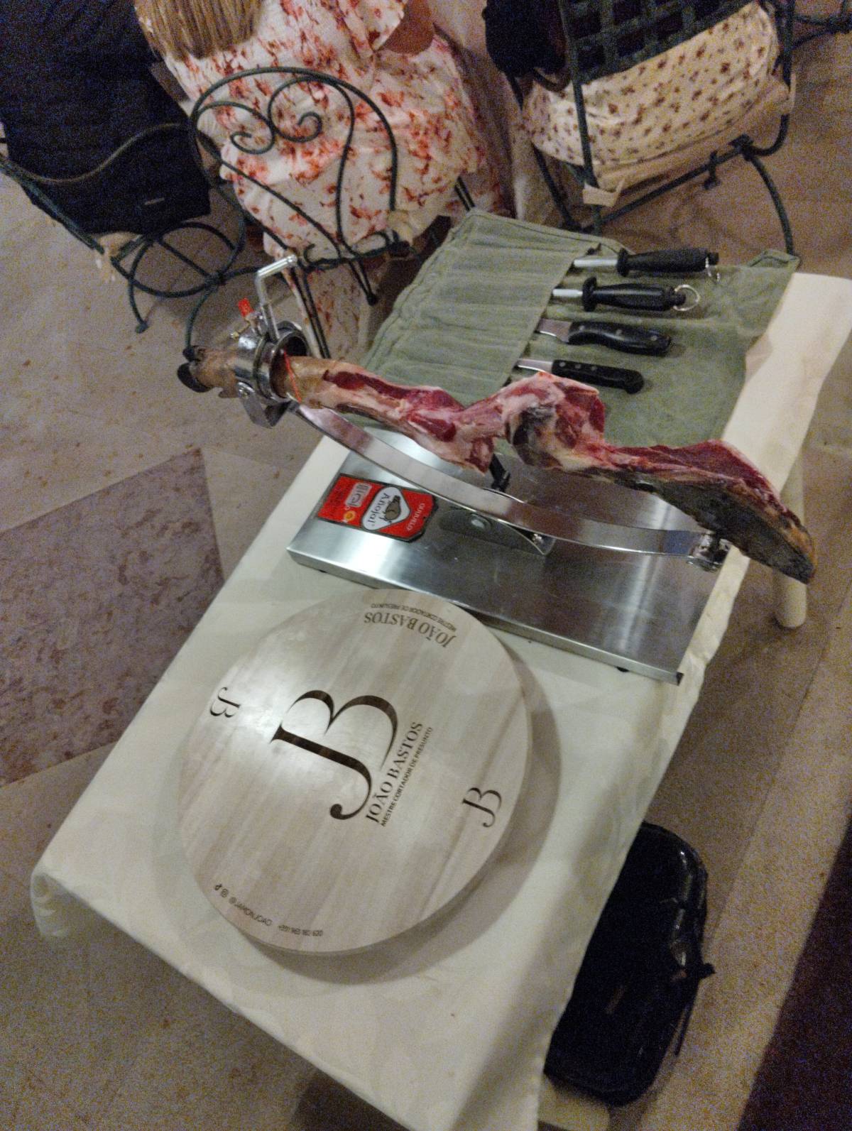 João Bastos cortador de presunto - Sintra - Catering para Eventos (Serviço Completo)