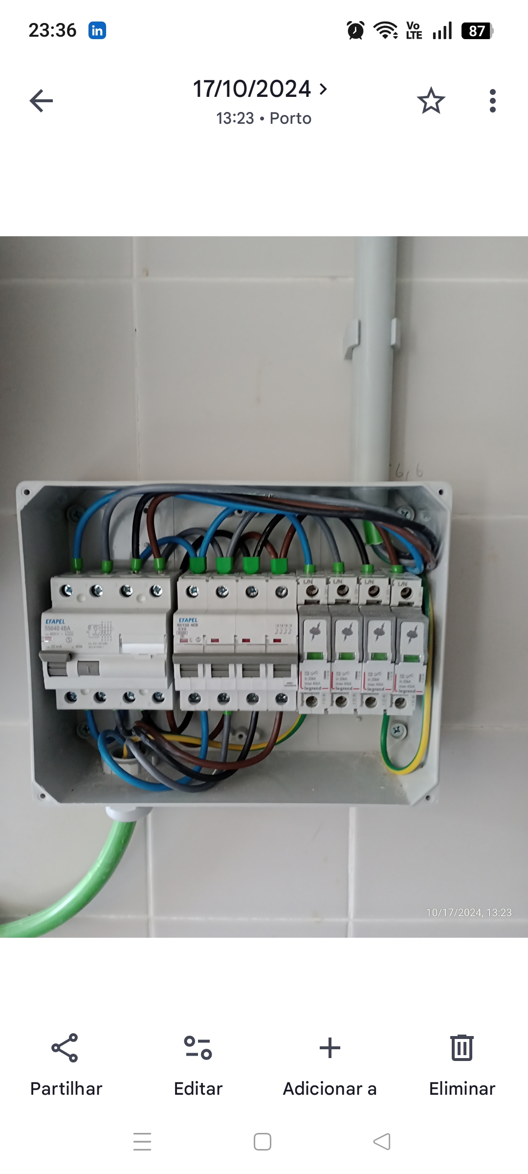 Wellington Tec.Eletricista - Valongo - Instalação de Gerador