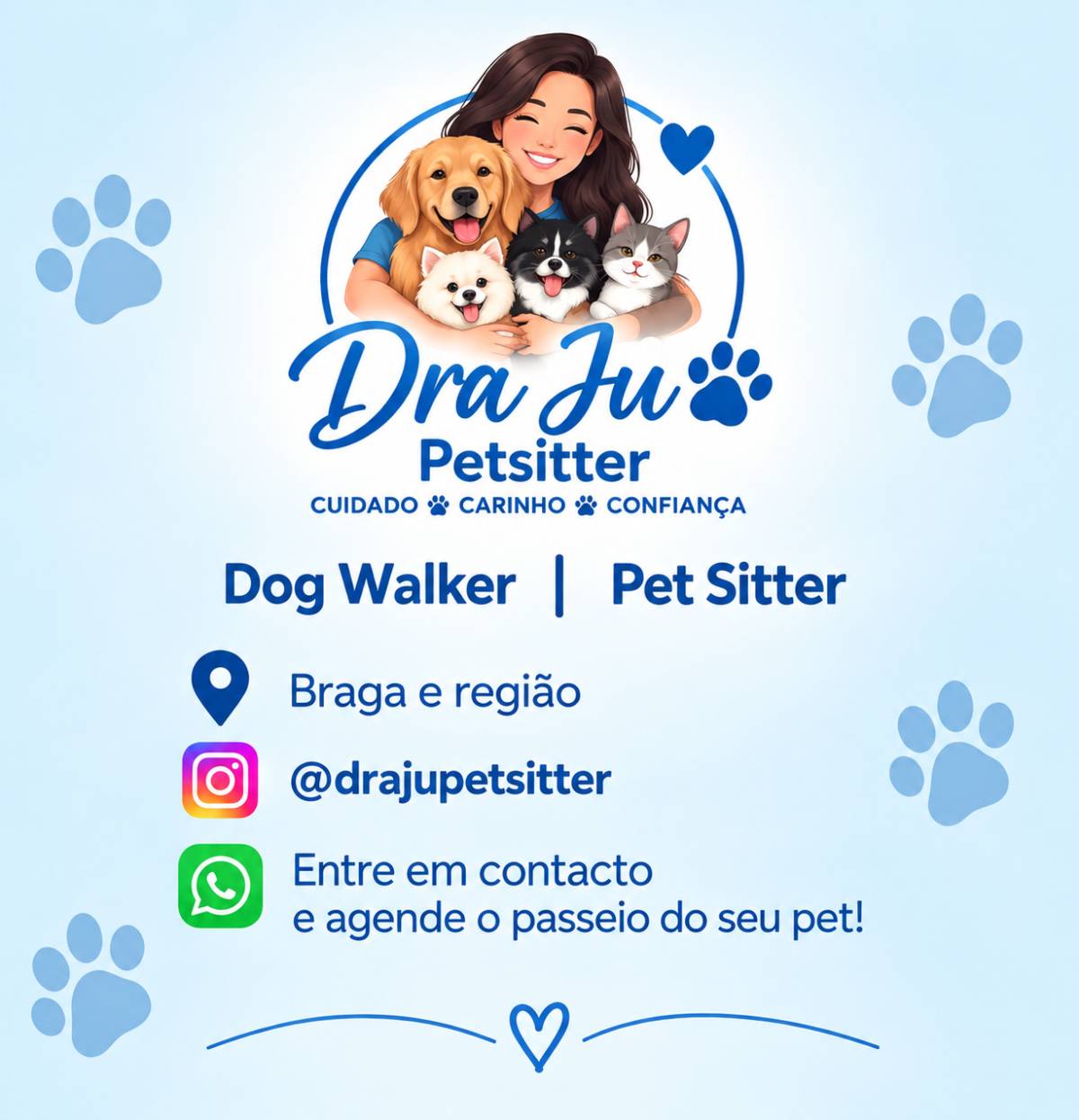 Dra Ju Petsitter - Braga - Haustierbetreuung