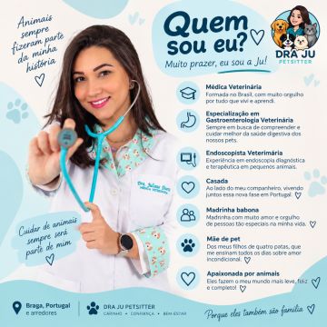 Dra Ju Petsitter - Braga - Pet Sitting