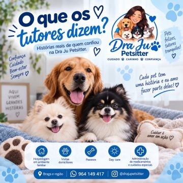 Dra Ju Petsitter - Braga - Hundesitter